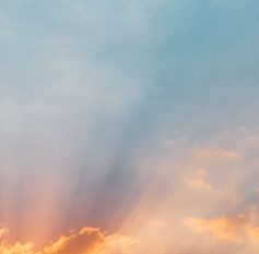 Picture of a sky with clouds and sun